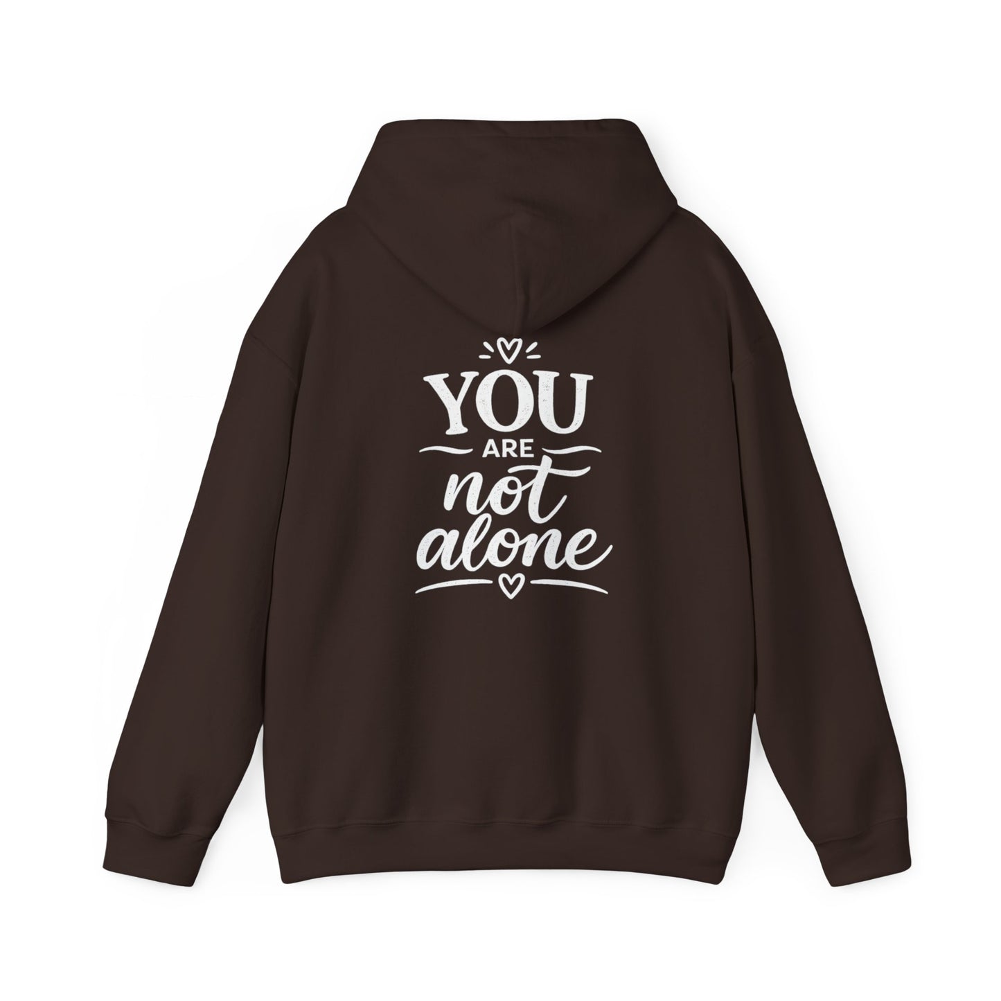 Men’s Mental Health Hoodie — “On a Mission to Listen” / “You Are Not Alone”
