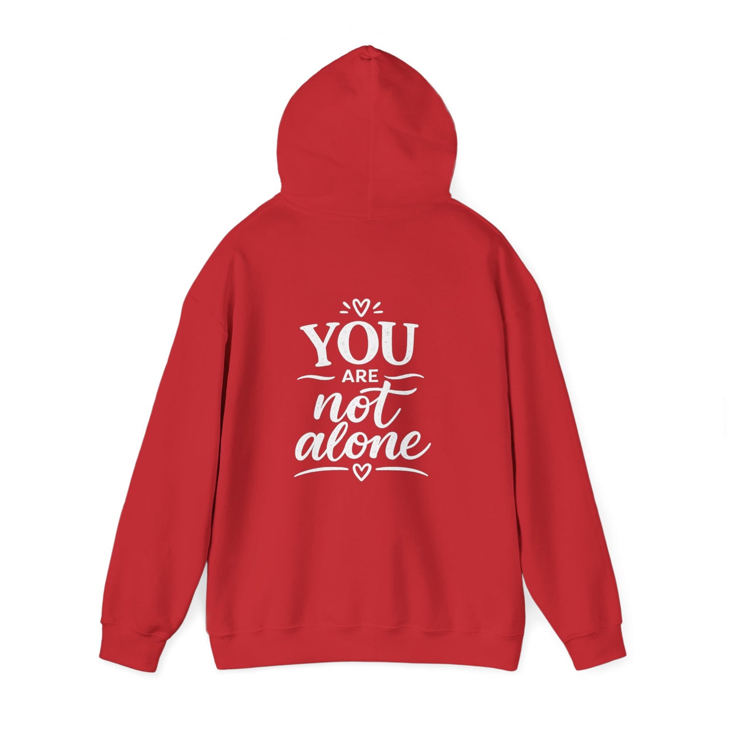 Men’s Mental Health Hoodie — “On a Mission to Listen” / “You Are Not Alone”