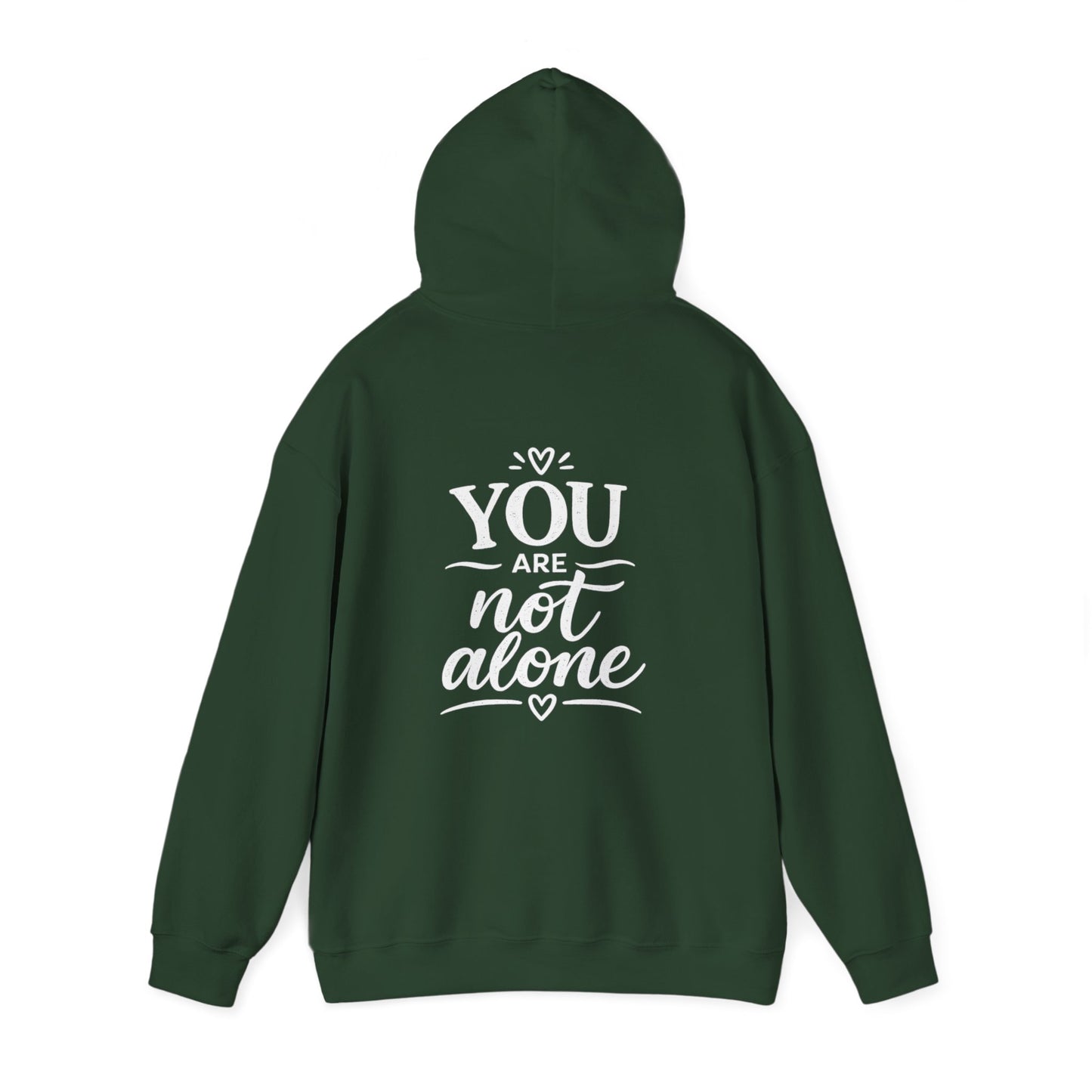 Men’s Mental Health Hoodie — “On a Mission to Listen” / “You Are Not Alone”