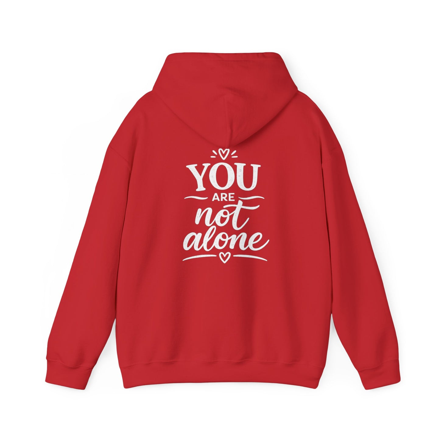 Men’s Mental Health Hoodie — “On a Mission to Listen” / “You Are Not Alone”