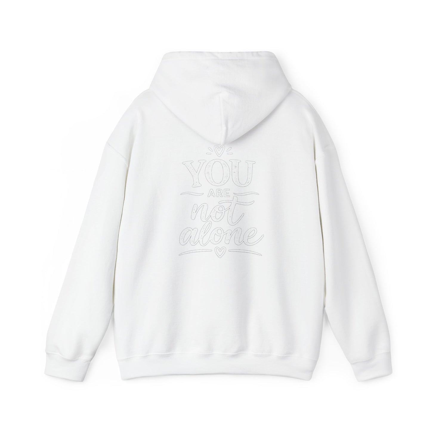 Men’s Mental Health Hoodie — “On a Mission to Listen” / “You Are Not Alone”