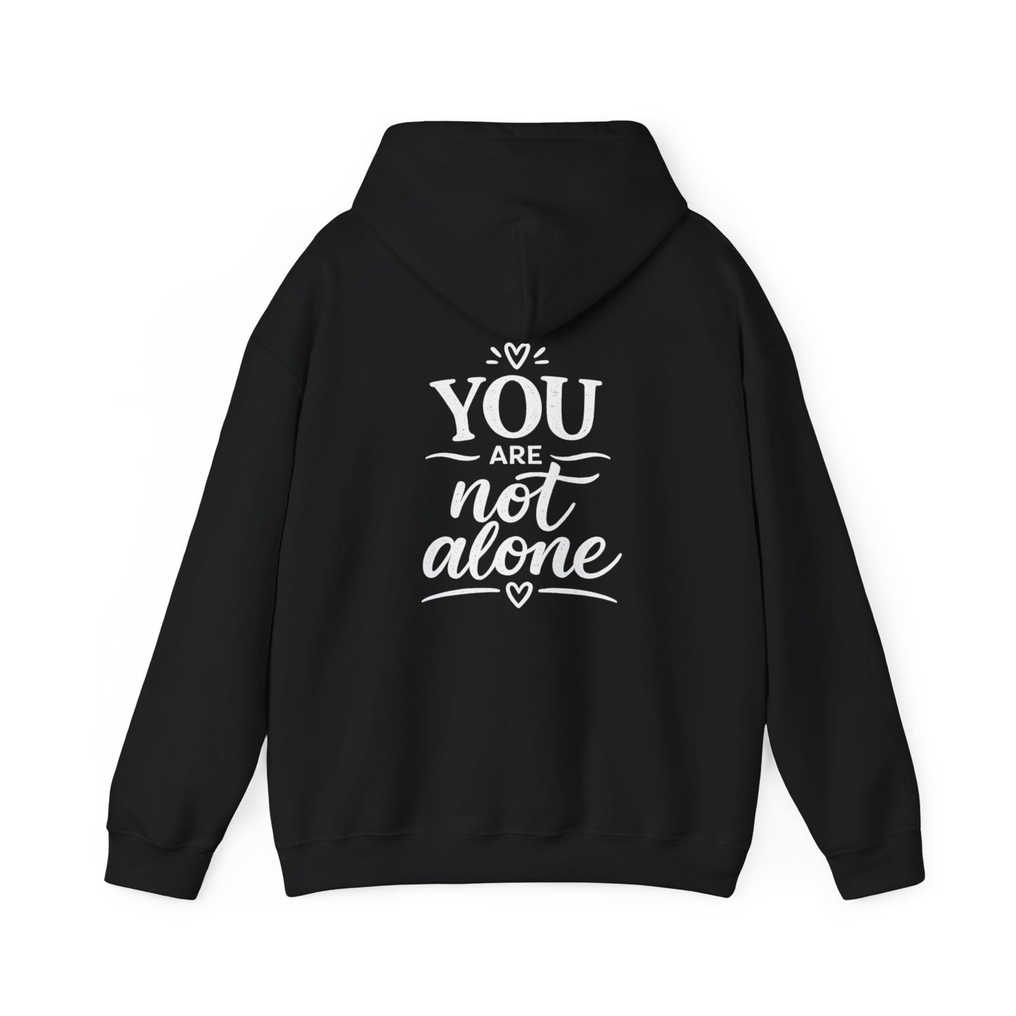 Men’s Mental Health Hoodie — “On a Mission to Listen” / “You Are Not Alone”