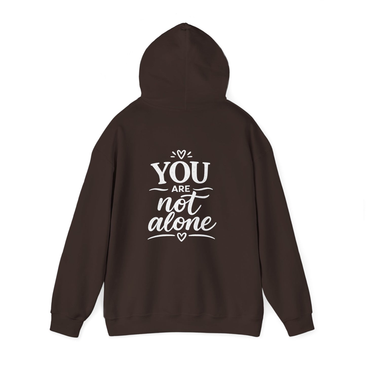 Men’s Mental Health Hoodie — “On a Mission to Listen” / “You Are Not Alone”